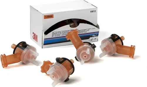Miniatura 3 de 3M Accuspray Cabeza atomizadora, 16612, anaranjada, 1.4 mm, 4 unidades (Paquete de 1), para revestimientos de muy baja a alta viscosidad