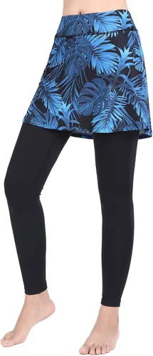 ANIVIVO - Leggings con falda y bolsillos para mujer, diseño para yoga y tenis
