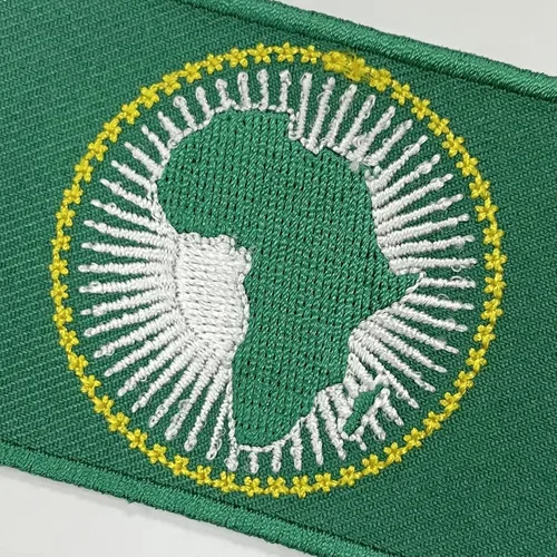 Miniatura 4 de A-ONE Paquete de 2 unidades: parche bordado de bandera de Etiopía y Unión Africana, insignias de características africanas, insignia patriótica