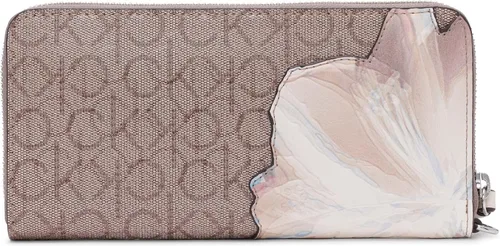 Miniatura 2 de Calvin Klein Key Item Saffiano Continental - Cartera con cremallera y correa para muñeca