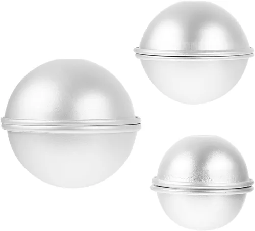 EXCEART Moldes para pasteles de aleación de aluminio para hornear, moldes fáciles de pastelería y tarta de queso para postres y pudines, herramienta