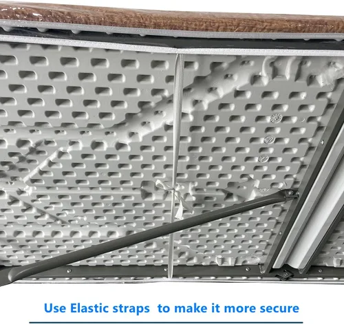 Miniatura 3 de Pioggia - Mantel de vinilo transparente redondo con borde elástico, impermeable y resistente al aceite, cubierta de plástico para mesa, ideal