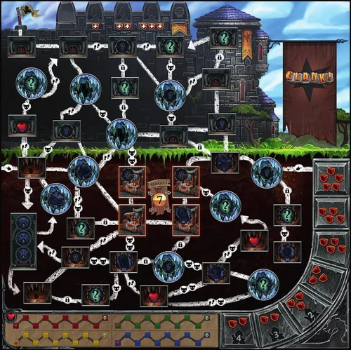Miniatura 3 de Renegade Game Studios Clank! ¡Una aventura de construcción de mazo! 156 meses a 1200 meses