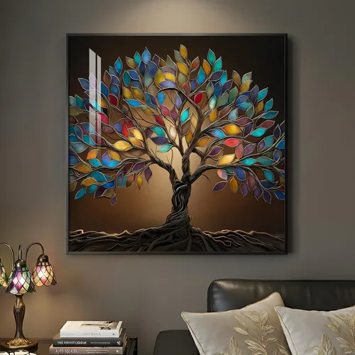 Miniatura 17 de Arte de pared botánico vintage con marco grande para sala de estar, impresiones de pintura en lienzo floral rústico neutro, cuadro retro de flores