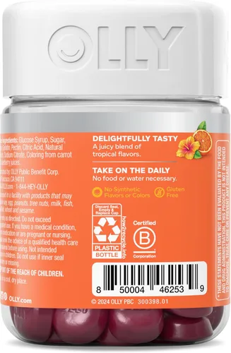Miniatura 7 de OLLY Heavenly Hair - Gomitas para el cabello; favorecen un crecimiento del cabello saludable; con queratina, biotina, amla; suplemento masticable