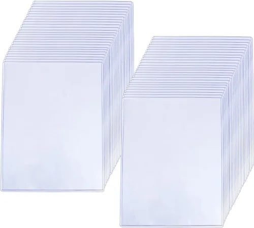 Miniatura 8 de 25 protectores rígidos de impresión rígidos de 8.5 x 11 pulgadas, protectores de hojas transparentes rígidas para hojas protectoras de papel