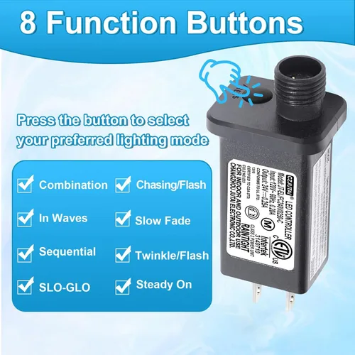 Miniatura 6 de PremierAdapter - Fuente de alimentación de 24 V 6 W para CZJUTAI JT-EL/FC240V0250-C 24V6W /4.5W/3.6W /1.35W para iluminación de Navidad, cadena