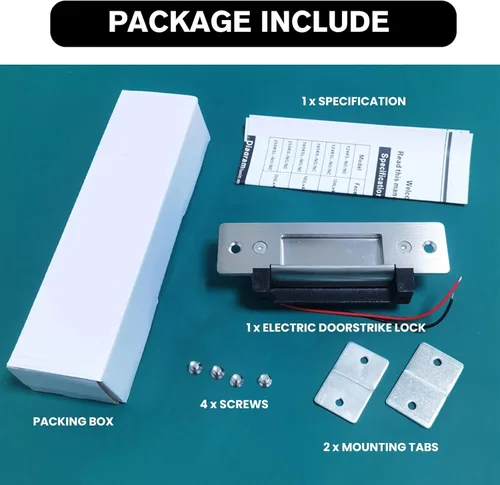 Miniatura 7 de Cerradura Eléctrica de Pestillo de Puerta de Servicio Pesado Estándar ANSI Mejorada 2025 para Sistema de Control de Acceso de Puerta Cerradura