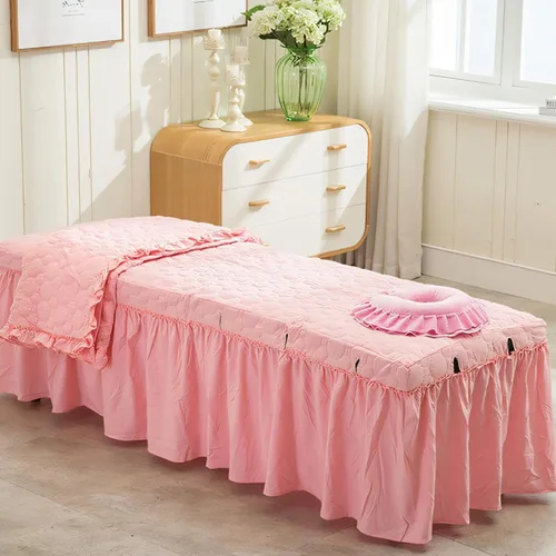 Miniatura 2 de Dioche Cojín de soporte para el cuello en forma de U suave para sala de spa, mesa de masaje, cama, almohada para la cara, cojín de cuello