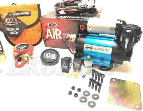 Miniatura 6 de Proper Spec Kit de compresor de aire Ultimate Wheeler ARB, desinflador de neumáticos E-Z y kit de bomba 4x4