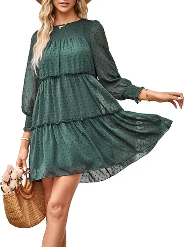 Marigulene Women 2023 Women Dress Casual Dresses Perfect for Beach, Outdoor Gathering, Shopping and Party Wedding Dresses