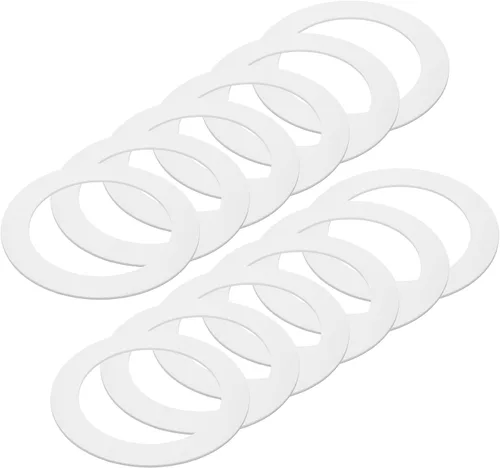 Miniatura 8 de Maxxima Paquete de 12 anillos tipo goof de 4 pulgadas para luces empotradas, iluminación de lata o canless, diámetro exterior de 6.7 pulgadas