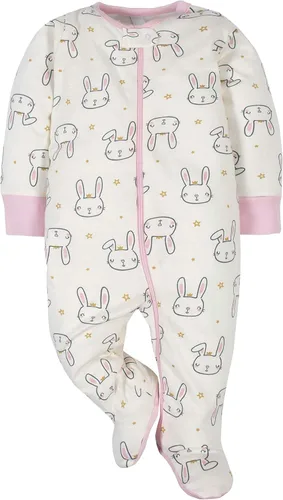 Miniatura 3 de Gerber Baby Girls 4 Pack Sleep N Play Footie