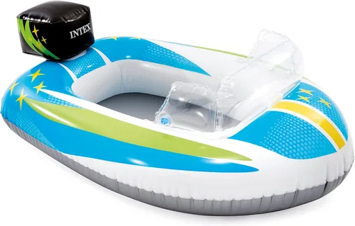 Miniatura 4 de Intex Pool Cruiser - Aufblasbare Babysitz/Schwimmboot, Modelo Sortiert