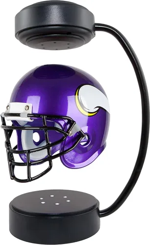 Miniatura 9 de Pegasus Sports NFL - Casco flotante de levitación giratorio con iluminación LED