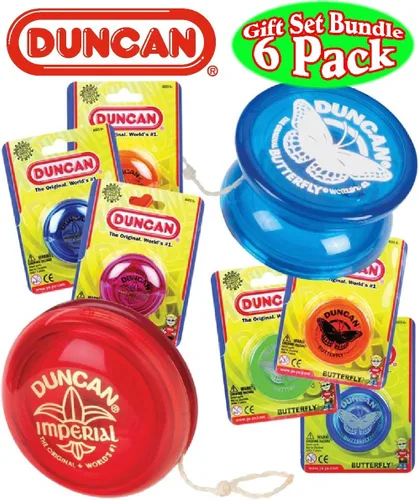 Miniatura 2 de Duncan Yo-Yo Imperial (3) y Butterfly (3) Deluxe Gift Set Bundle - Paquete de 6 (colores surtidos)