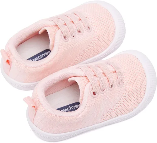 Miniatura 187 de BMCiTYBM Zapatos de bebé para niños y niñas, zapatos para caminar para niños pequeños, zapatos ligeros antideslizantes para 6, 9, 12, 18, 24 meses
