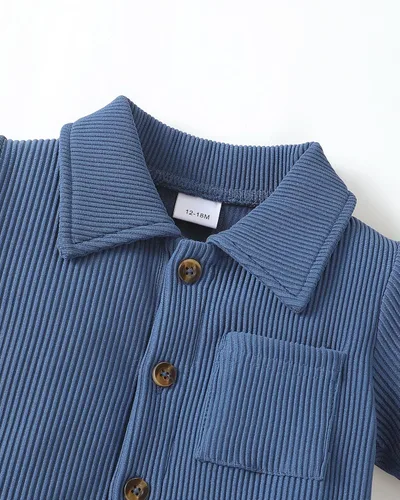 Miniatura 38 de Conjunto de ropa de verano para bebé y niño, camiseta de manga corta de algodón, pantalones cortos de dinosaurios, conjunto de ropa para niño