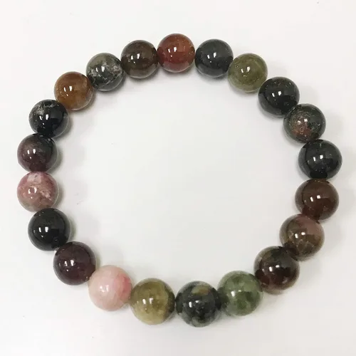 Miniatura 522 de Gem Avenue Handmade Round Bead Stretch Bracelet Unisex Natural Stone Beaded Jewelry for Men & Women, Elastic Wristband for Daily Wear