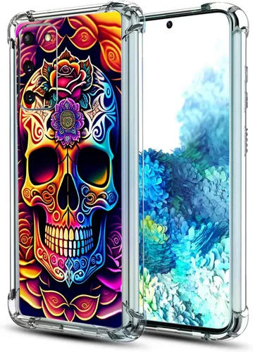 Miniatura 17 de Funda para Galaxy S20 FE 5G, atrapasueños, protección contra caídas espaciales, a prueba de golpes, TPU de cuerpo completo, resistente a
