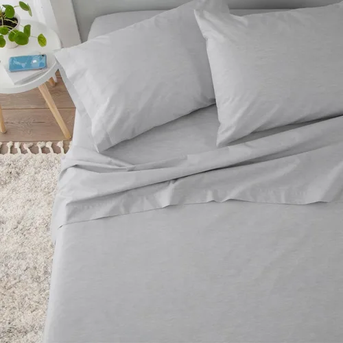 Miniatura 23 de Sábanas de 3 piezas para cama individual XL Lista de verificación para universidad y dormitorio Sábanas ligeras, suaves y transpirables Mezcla