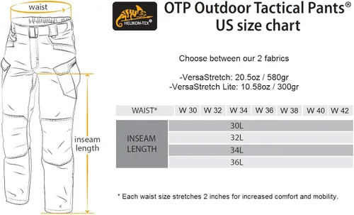 Miniatura 6 de Helikon-Tex - Pantalones OTP tácticos para exteriores, línea