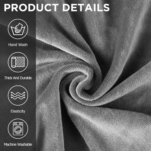 Miniatura 3 de Peryiter Juego de 3 Fundas para Sofá, Cubiertas de Muebles para Sofá, Loveseat, Sillón, Ajuste de Forma Elástico, Sin Arrugas, Protector de Muebles