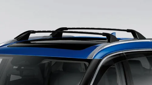Miniatura 5 de Barra transversal para Nissan X-Trail Rogue 2022 2023, portaequipajes, portaequipajes, riel de techo, 2 unidades, color negro