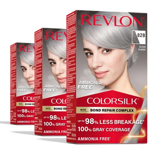 Miniatura 21 de Revlon ColorSilk with Bond Repair Complex, color permanente para el cabello rubio, cobertura 100 % de las canas, tinte para el cabello sin amoníaco