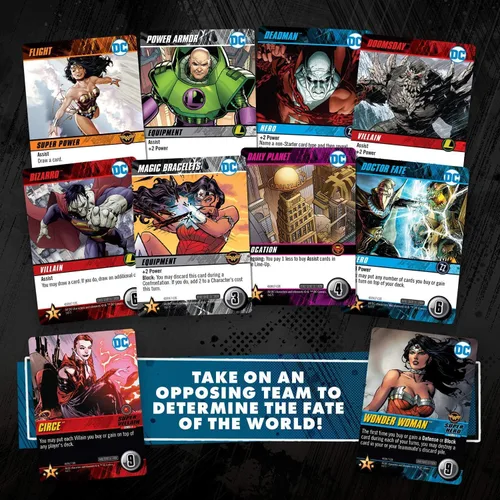 Miniatura 3 de DC Deck-Building Game: Confrontations - Emocionante formato 2v2 - Ocho personajes icónicos de DC para jugar - Independiente, compatible con la serie