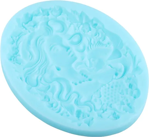 Miniatura 4 de Moldes de silicona para fondant de avatar de sirena, para decoración de pasteles, decoración de cupcakes, pasta de caramelo de chocolate, pasta