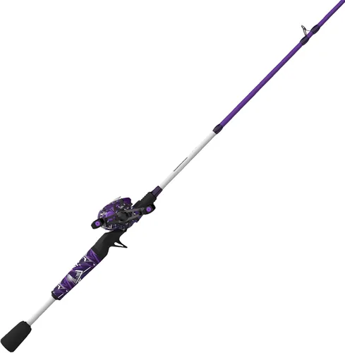 Miniatura 9 de Zebco Roam Baitcast - Combo de carrete y caña de pescar, caña de fibra de vidrio de 6 pies y 6 pulgadas, 2 piezas con mango de caña MaxTac de agarre