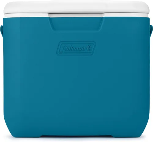 Coleman Chiller - Enfriador de 9/16/30/48/60qt con retención de hielo, resistente a fugas, ideal para camping, conciertos, deportes y más Azul océano