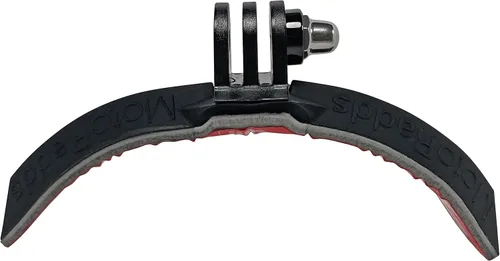 Miniatura 6 de Flex Slim Flexible Universal Kit de montaje de barbilla para casco de motocicleta, de silicona flexible doblable compatible con GoPro Hero 12, 11