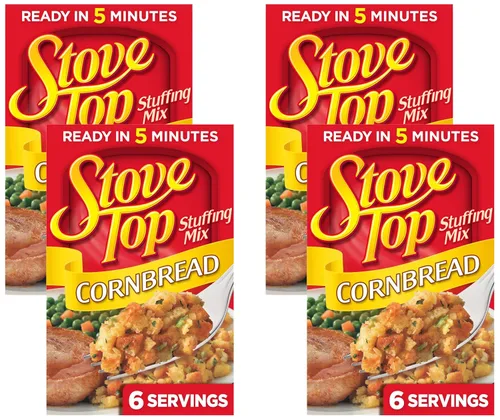 Miniatura 10 de Mezcla de relleno de pan de maíz Stove Top, caja de 6 oz