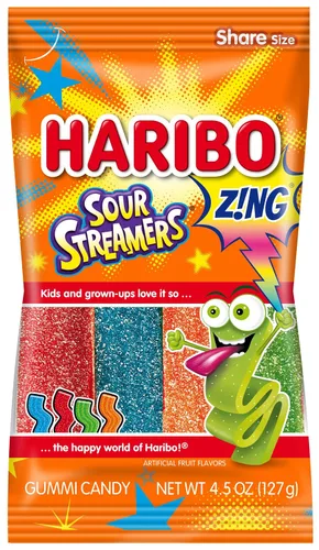 Miniatura 18 de HARIBO Caramelos de goma, letras del alfabeto, bolsa de 5 onzas (paquete de 12)