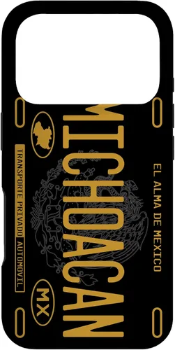 Miniatura 30 de Michoacano Michoacan Mexican State License Plate Phone Case for iPhone 17