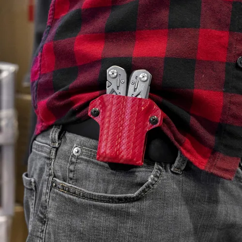 Miniatura 3 de Clip & Carry Kydex - Funda multiherramienta para suspensión Gerber, fabricada en Estados Unidos, cubierta de funda multiherramienta EDC, fibra