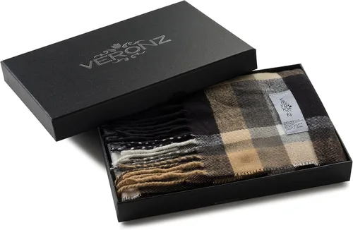 Miniatura 42 de Veronz - Bufanda clásica de invierno muy suave de aspecto lujoso y sensación de cachemira con caja de regalo