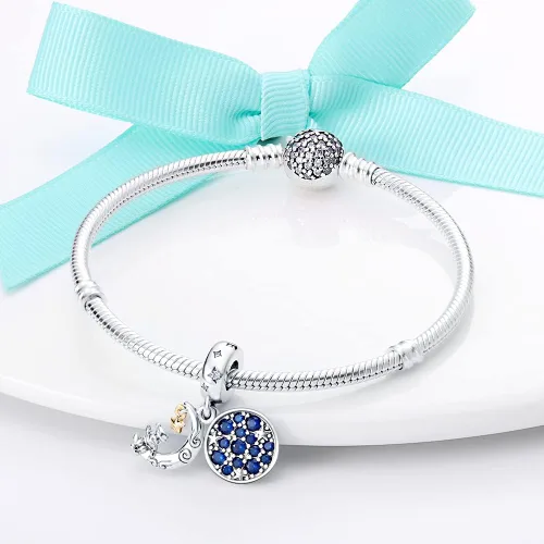 Miniatura 4 de LIGHTDOG Abalorios de plata de ley 925 para pulseras Pandora, collares para mujer, cuentas colgantes, cuentas de joyería, regalos para mujeres
