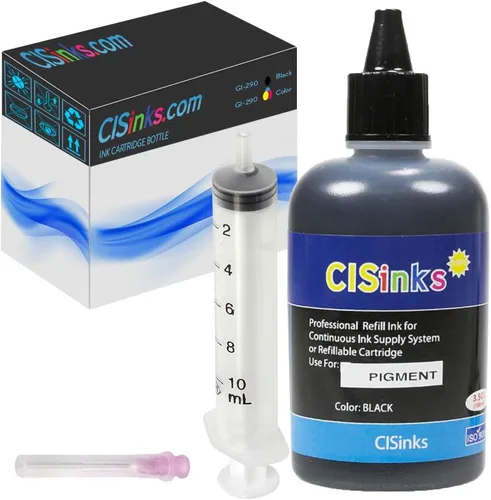 Miniatura 7 de Botella de tinta de repuesto negra de 3.4 fl oz compatible con PGI-280 / CLI-281 XL PIXMA TS9120 TS8120 TS8220 TS9520 TR8520 TR7520 TS6120 + kit