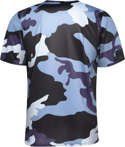 Miniatura 2 de Wuzfully Camiseta de ciclismo de montaña para hombre, camiseta de motocross, BMX, camisetas de descenso para deportes