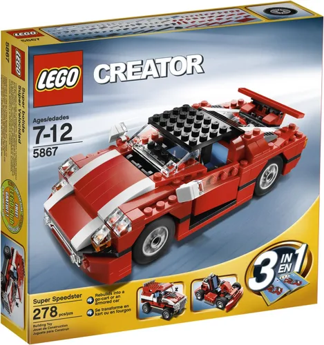 LEGO Coche rojo creador (5867)