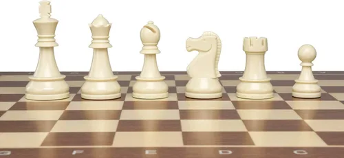 Miniatura 2 de Piezas de ajedrez de plástico de 3,75 pulgadas / 3.740 in de altura tamaño King – Ajedrez ponderado tamaño estándar del torneo