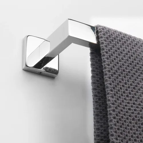 Miniatura 7 de NearMoon Barra para Toallas, Accesorios de Baño Premium Engrosado de Acero Inoxidable Cuadrado, Estante para Toallas de Ducha para Baño, Soporte