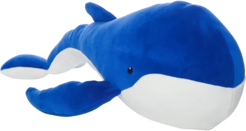 Miniatura 4 de Manhattan Toy Velveteen Wistful Whale Sea Life Juguete de peluche, 16 pulgadas