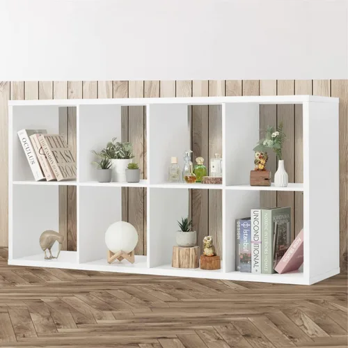Miniatura 10 de Fencer Wire Estante organizador de almacenamiento de 6 cubos con borde exterior extragrueso, divisor de estante de almacenamiento abierto de 13
