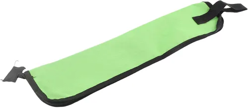 Miniatura 5 de Dilwe Bolsa de baqueta, 5 colores para baqueta, bolsa colgante para baqueta, bolso portátil con asa (verde)