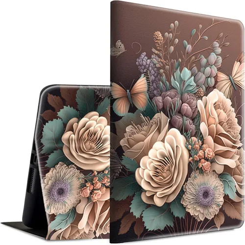 Miniatura 25 de Funda para Samsung Galaxy Tab S6 Lite de 10.4 pulgadas, versión 2022/2020, ligera, funda inteligente de piel sintética con soporte ajustable