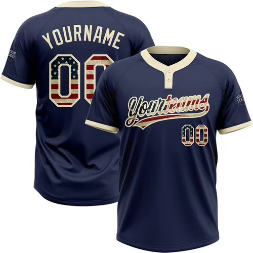 Miniatura 14 de Camisetas de béisbol personalizadas con dos botones, camisetas de sóftbol personalizadas con logotipo de nombre cosido para hombres, mujeres
